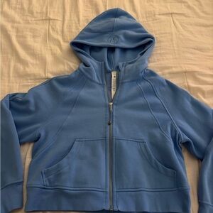 Lululemon Athletica Light Blue Zip-Up Jacket